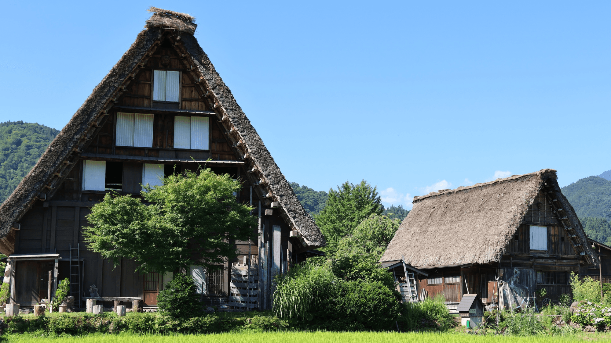 白川郷の合掌造り